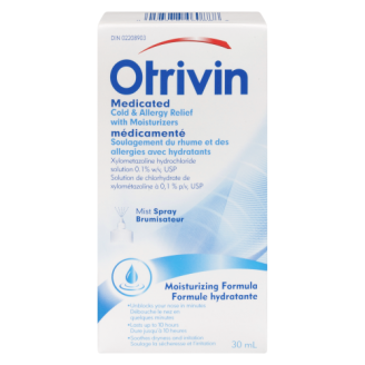 Otrivin Cold & Allergy Nasal Decongestant Spray